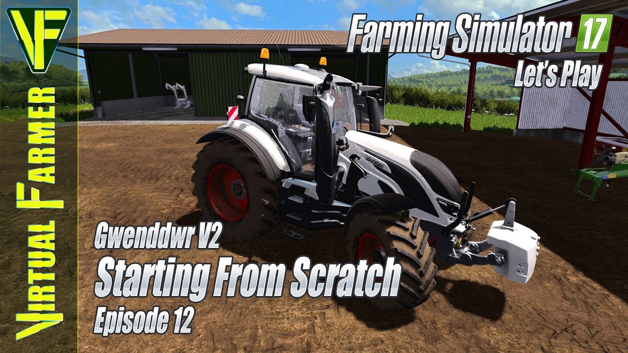 BUILDING THE FARM YARD! | Starting From Scratch , Episode 12: Let's Play Farming Simulator 17