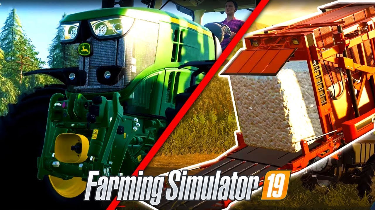 FARMING SIMULATOR 19 NEWS | VIEUX TRACTEURS ET BOTTES DE COTON !