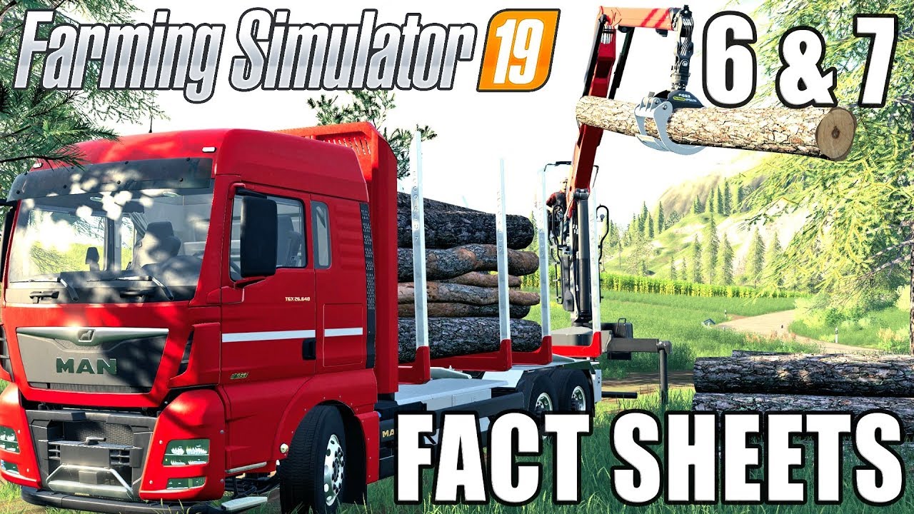 FORESTRY | Farming Simulator 19 | Fact Sheets 6 & 7