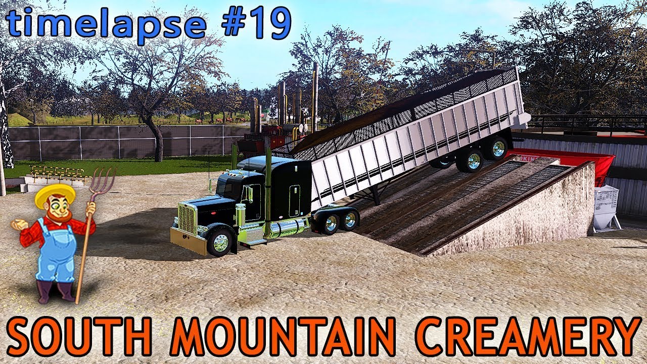 Farming simulator 17 | South Mountain Creamery Farm With Seasons | Timelapse ep#19
