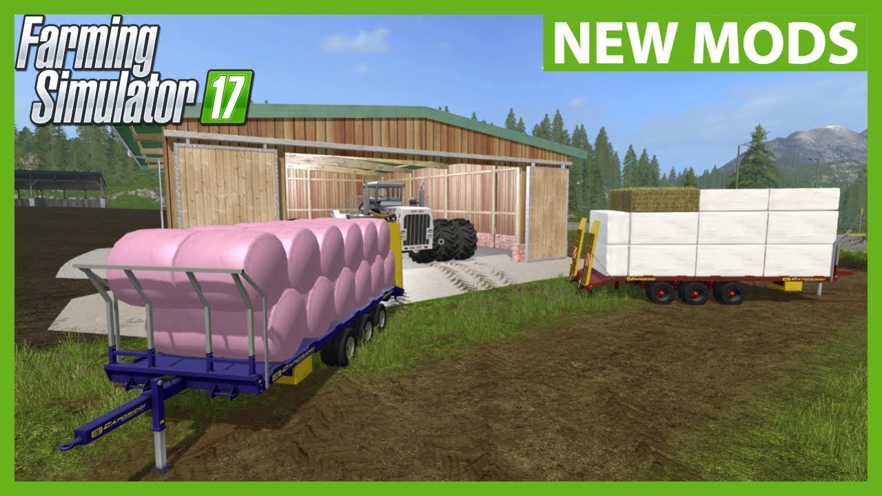 NEW AUTO LOAD BALE TRAILERS! | FS17 Mods