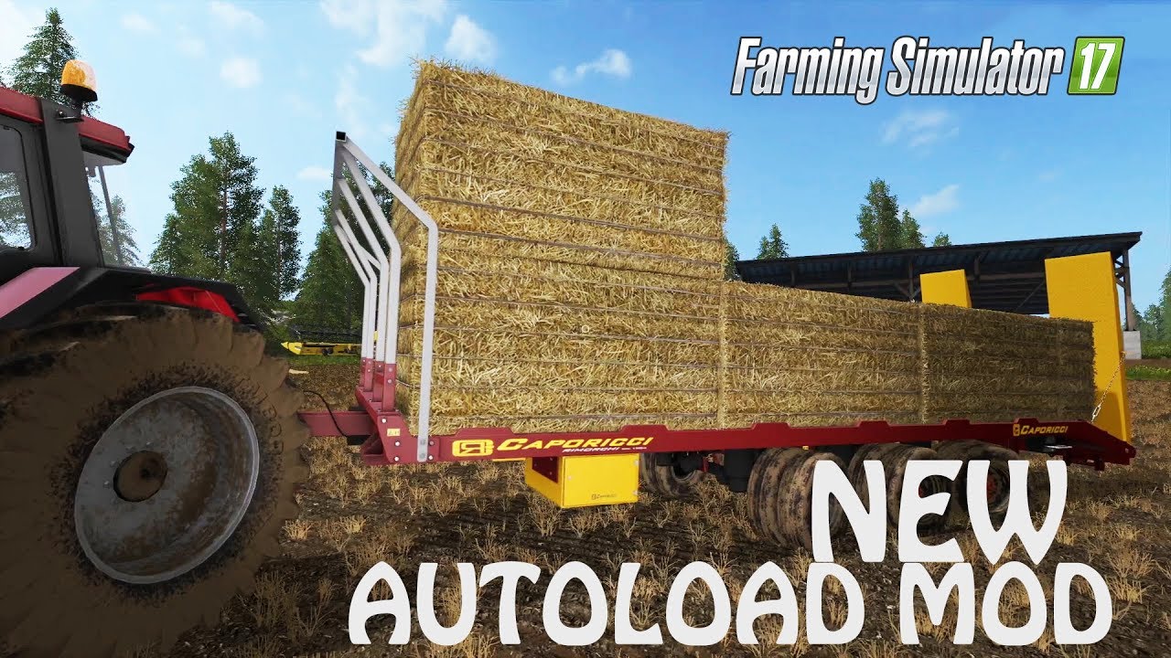 NEW AUTOLOAD BALING WAGON MOD in Farming Simulator 2017 | PRETTY DOPE | PS4 | Xbox One