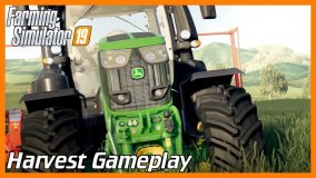 NEW GAMEPLAY TRAILER! | Harvesting Crops | FS19
