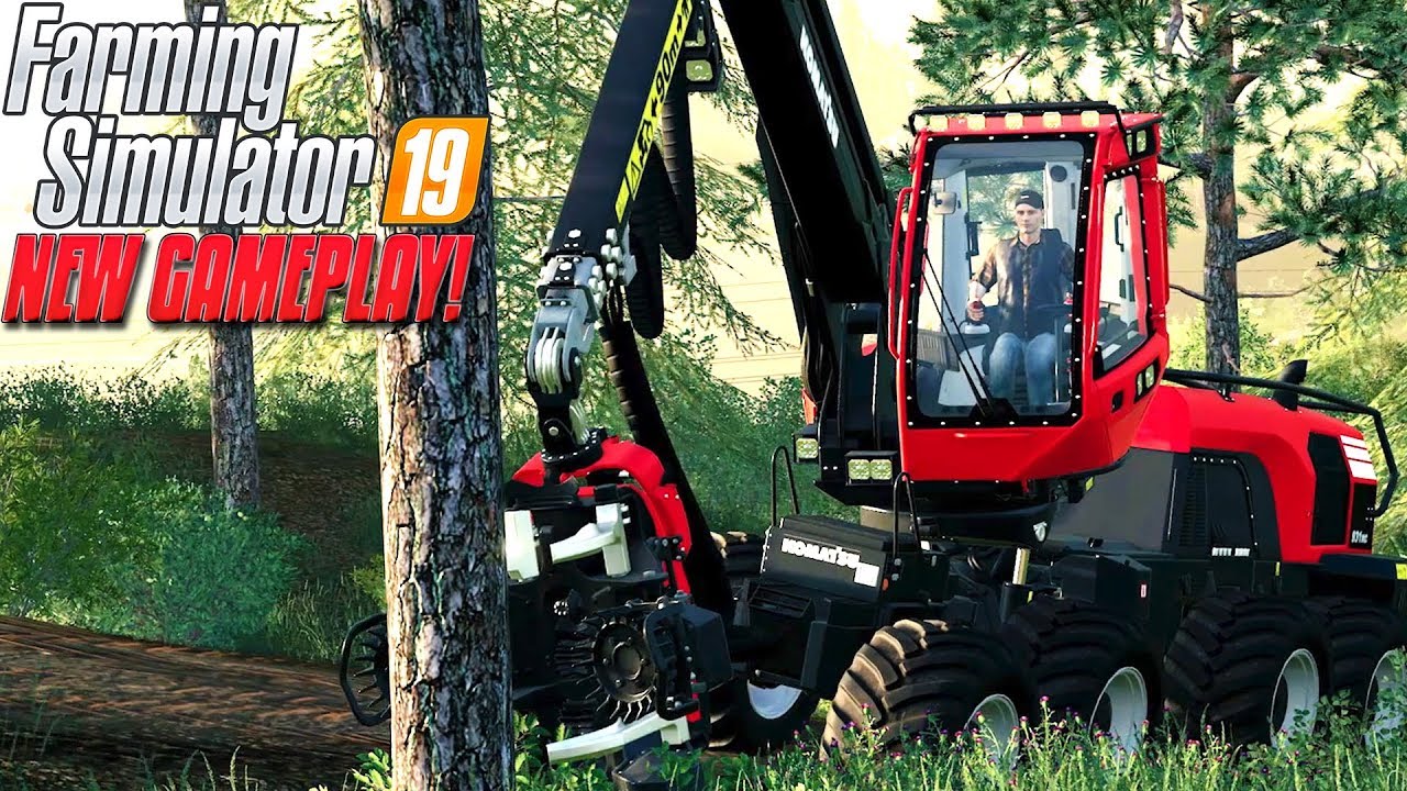 New Gameplay! - Farming Simulator 19 vs Real Life! - Enter Komatsu!