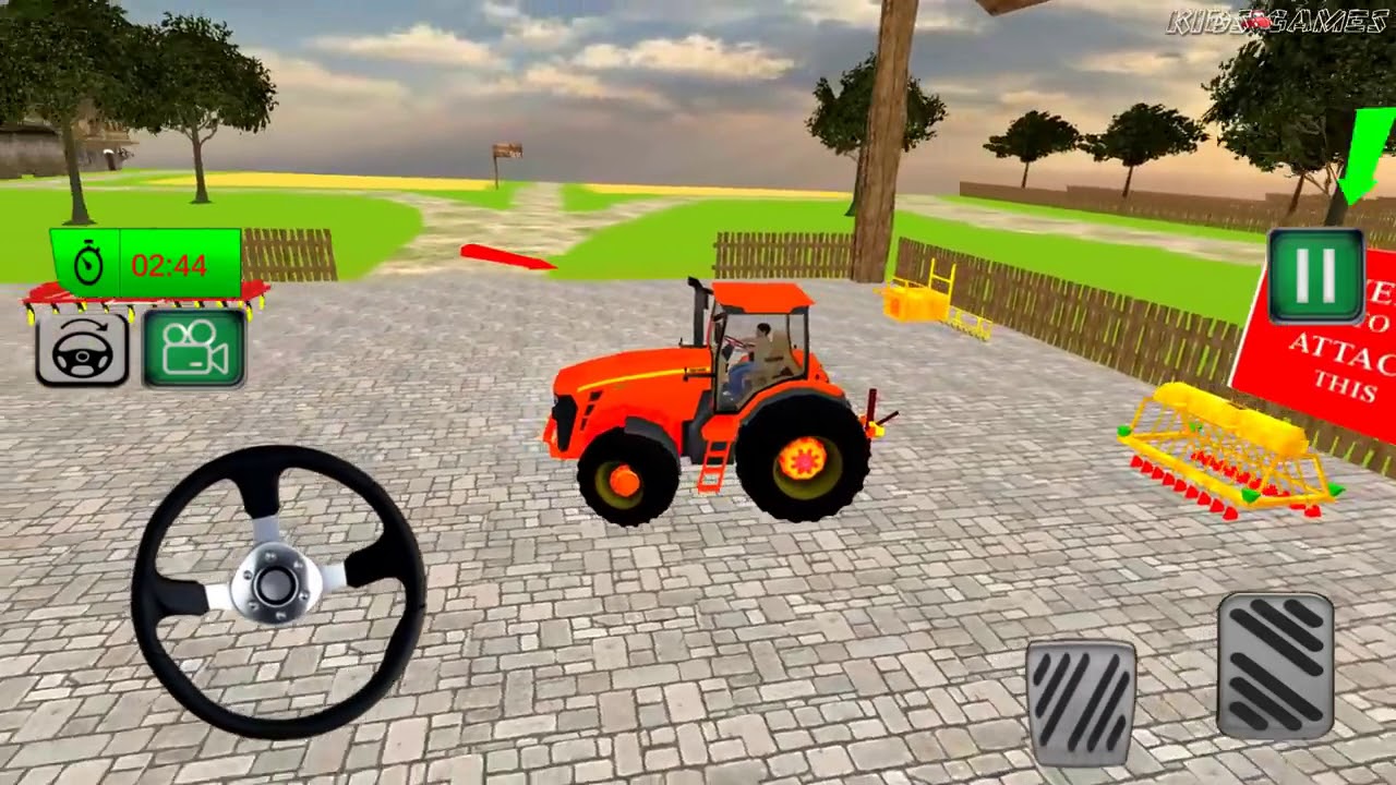 Real Tractor Farming Simulator 2018 - Tractor Driving - Android GamePlay