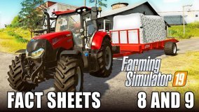 STICKING WITH THE BIG KIT | Farming Simulator 19 | Fact Sheets 8 & 9