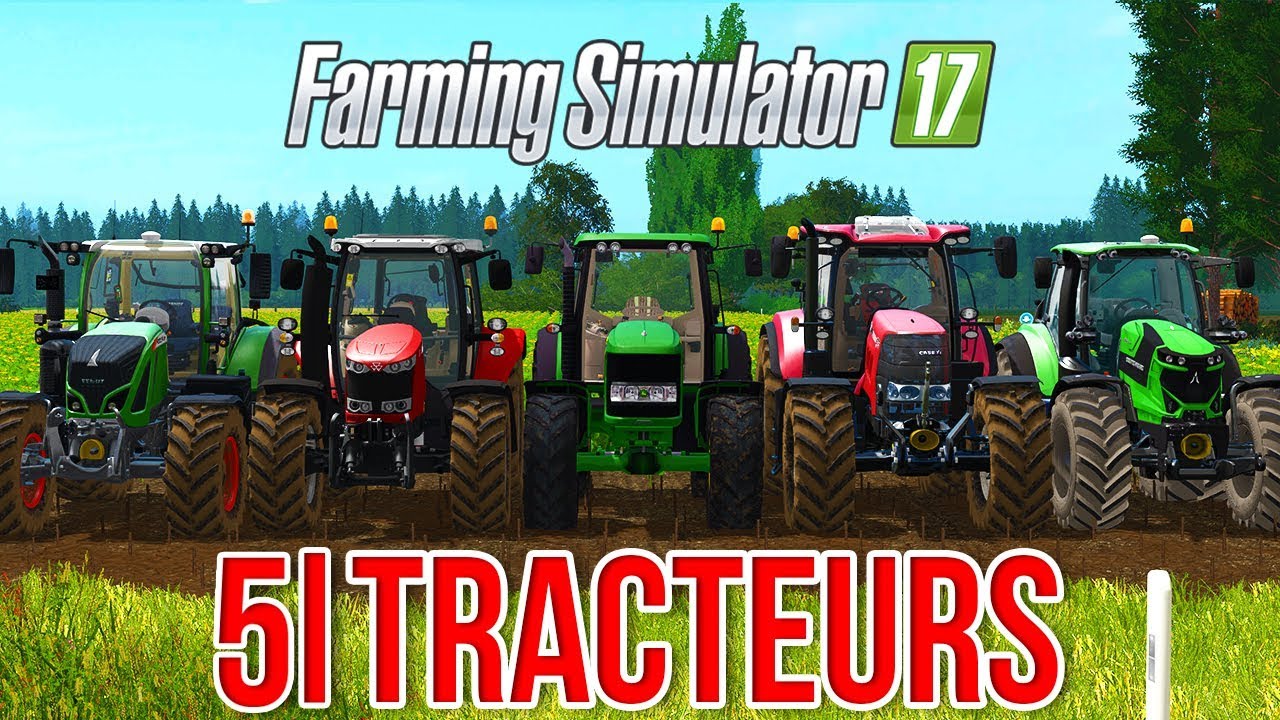 5 TRACTEURS DE MOINS DE 200CVX INDISPENSABLES ! (FARMING SIMULATOR 17 MODS)