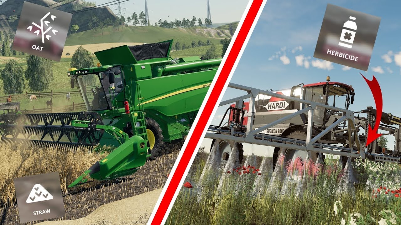FARMING SIMULATOR 19 | GAMEPLAY MAUVAISE HERBE/ENGRAIS ET ICONE DES CULTURES (devblog) !!!