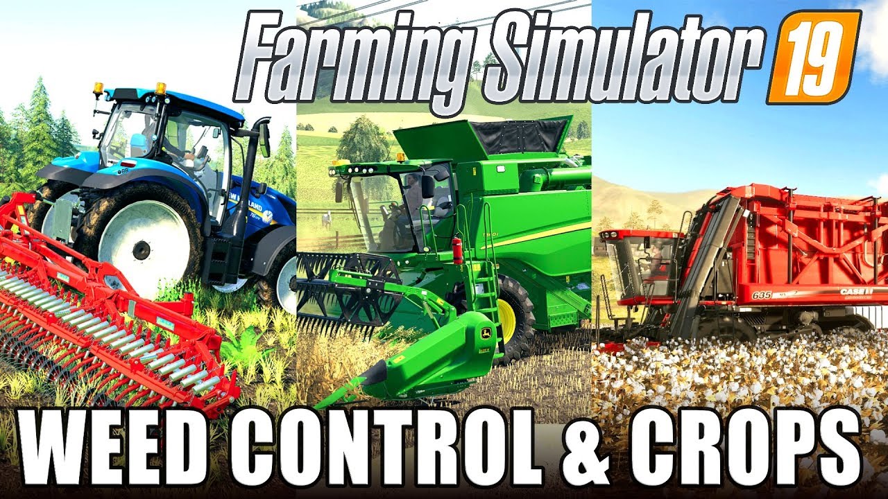 WEED CONTROL AND CROPS | Farming Simulator 19 - Dev Blog #3