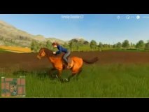 Farming Simulator 2019  Fs19 Horse riding