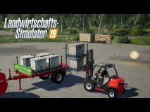 LS19 FS19 Stapler im Spiel Manitou MC 18-4 Landwirtschaft Farming Simulator 19
