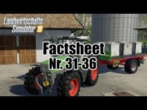 LS19 Fendt 500 Favorit & mehr  | FARMING SIMULATOR 2019 | Fact Sheet Nr. 31-36