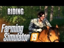 New Method of Travel RIDING - FARMING SIMULATOR 19