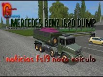 farming simulator 17 mod  mercedes benz 1620 vs noticias fs19 novo veiculo