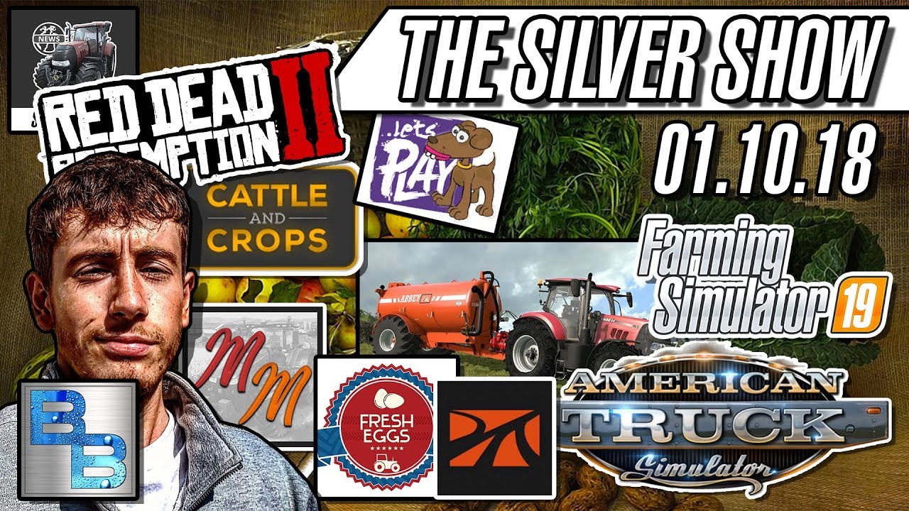 (01.10.18) Cattle & Crops Update, Mods For FS19, ATS Oregon, Fresh Eggs Come Back!?, Red Dead & More