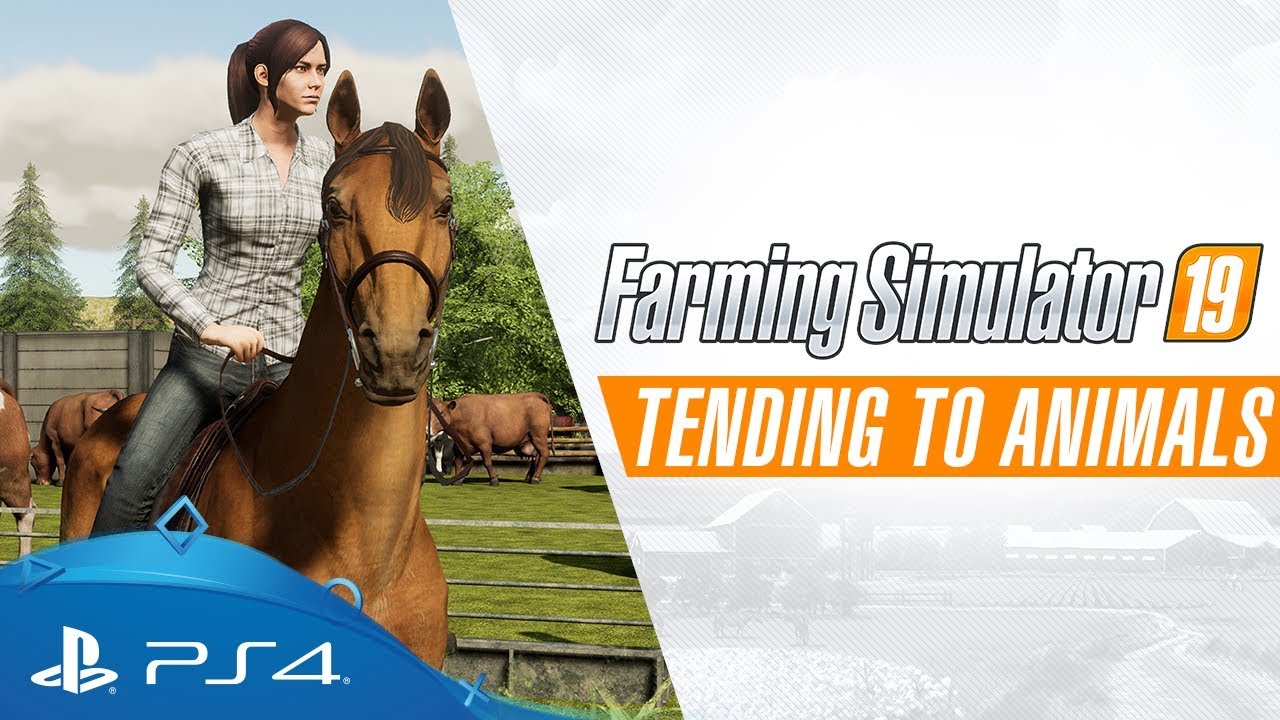 Farming Simulator 19 | Tending to Animals | PS4
