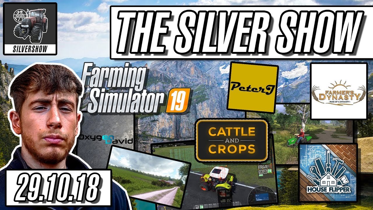 (29.10.18) UPDATES GALORE!, FS19 Kubota NEWS?, Cattle & Crops, House Flipper, Farmers Dynasty & MORE
