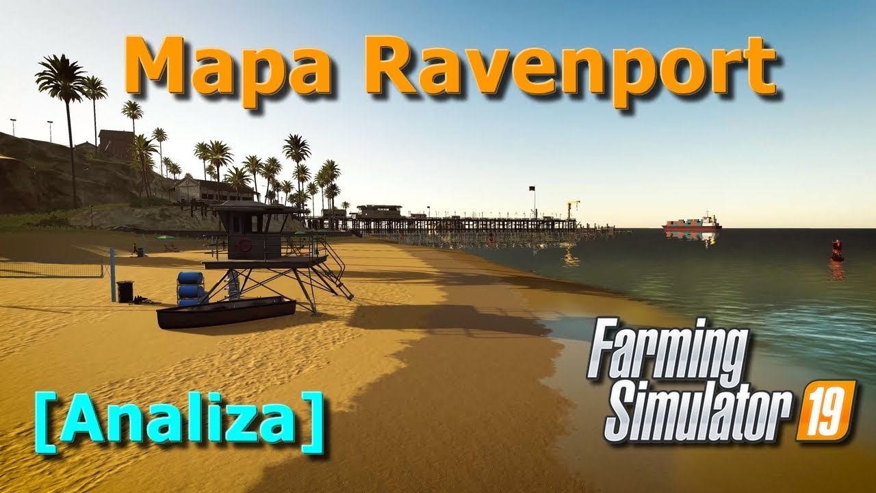 #36 Farming Simulator 19 - Nowa mapa Ravenport - Analiza zwiastuna! | FS19