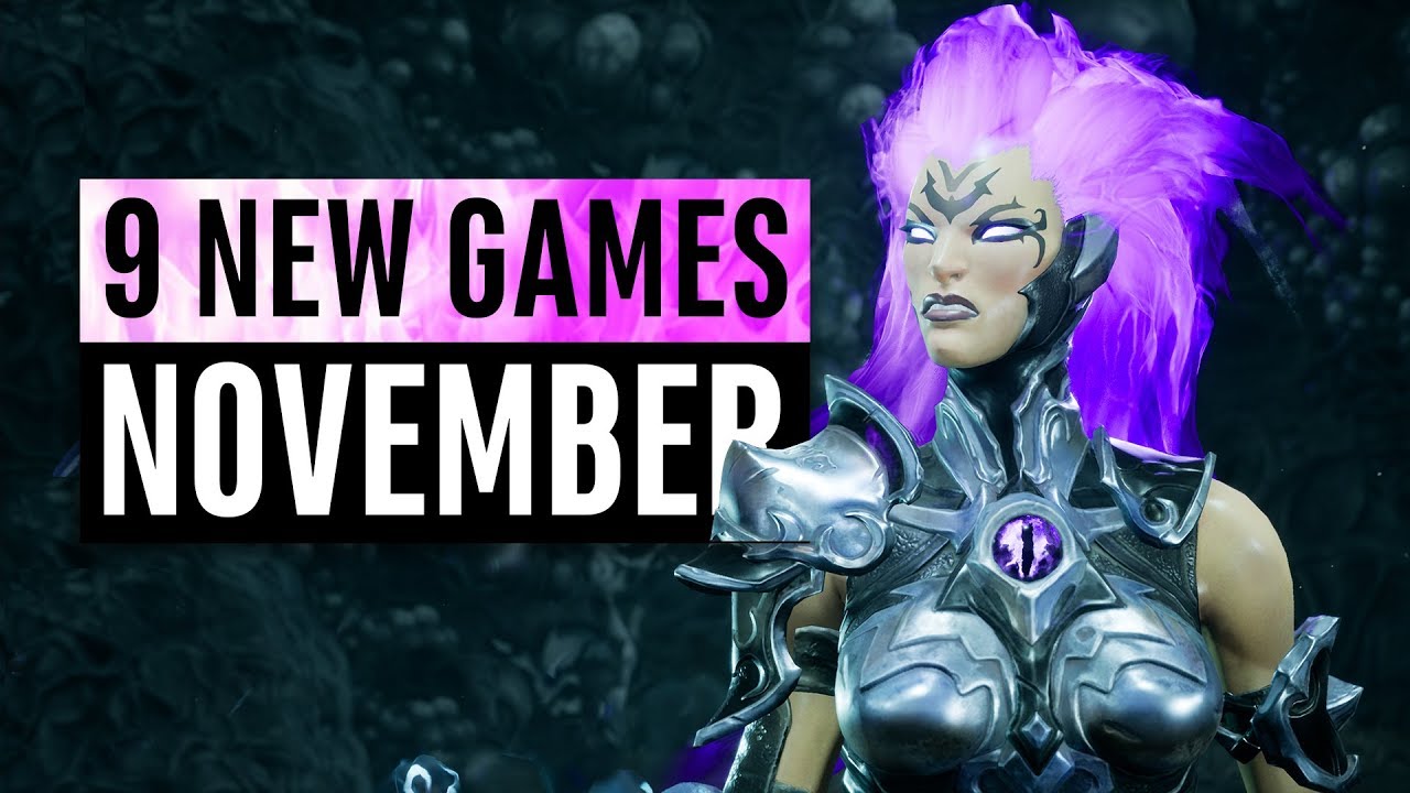 9 New Games Arriving In November 2018