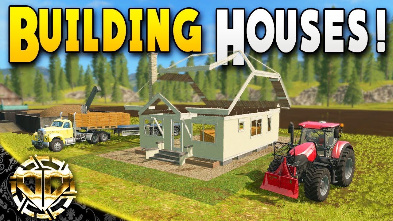 BUILDING AND RENTING HOUSES w/ CITY ECONOMY : Farming Simulator 17 Gameplay : American Outback EP 2 BUILDING AND RENTING HOUSES w/ CITY ECONOMY : Farming Simulator 17 Gameplay : American Outback EP 2