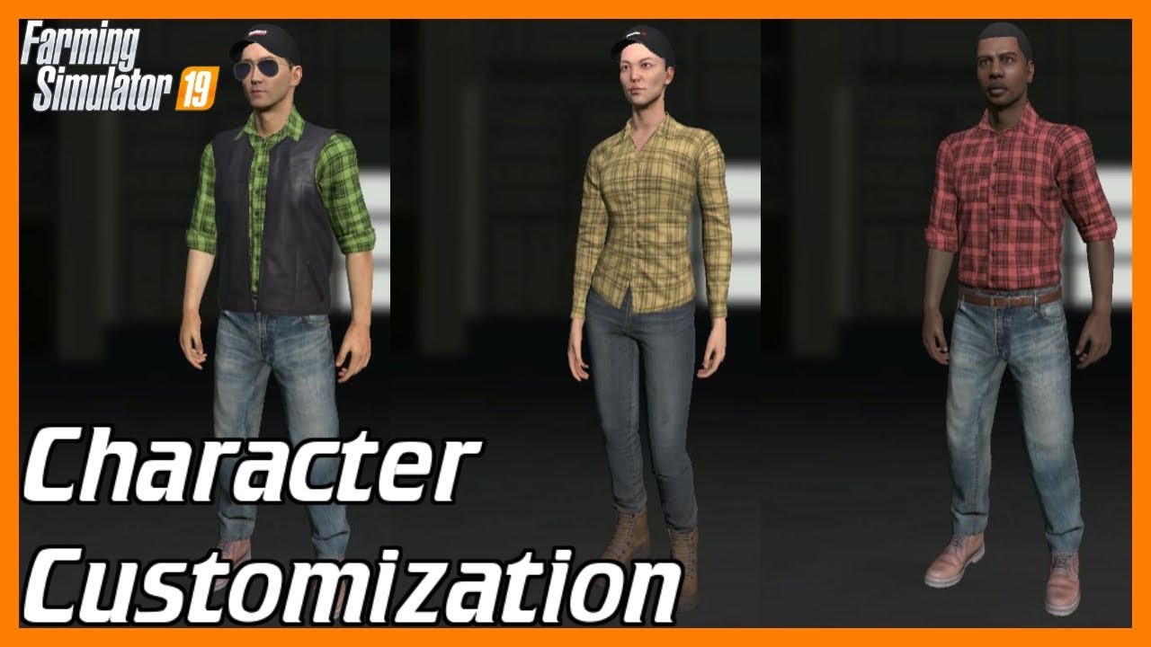 CHARACTER CUSTOMIZAITON | Dev Blog | FS19 CHARACTER CUSTOMIZAITON | Dev Blog | FS19