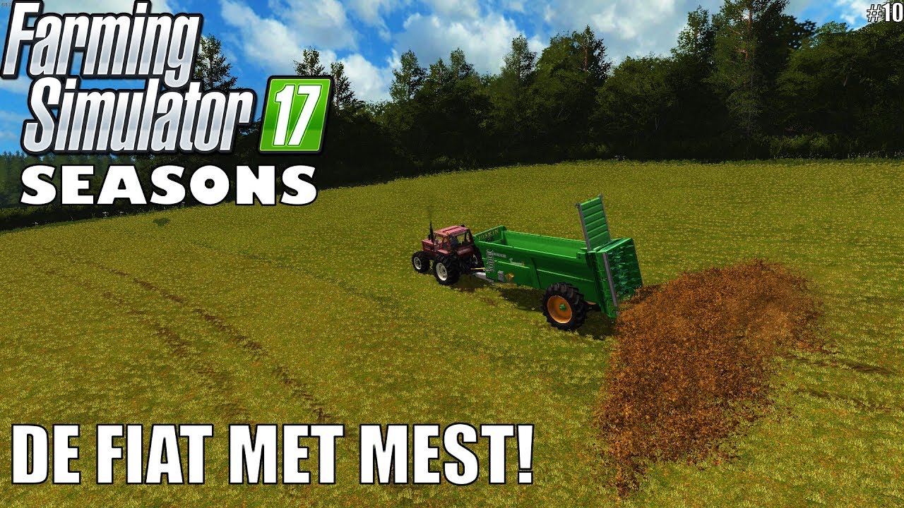 'DE FIAT MET MEST!' Farming Simulator 17 Seasons Shamrock Valley #10