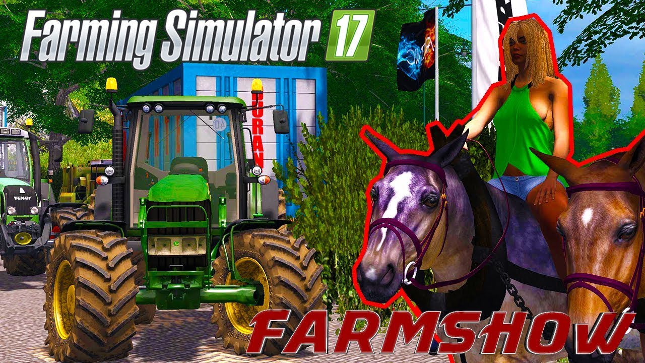 DES CHEVAUX ET DES TRACTEURS ! (FARMING SIMULATOR 17 LIVE)