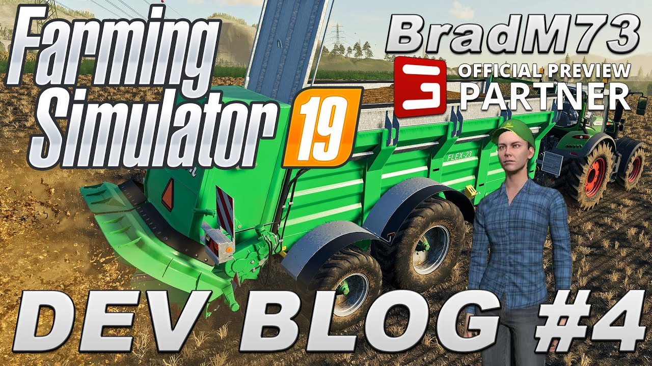 FARMING SIMULATOR 19 - DEV BLOG #4: CHARACTER CUSTOMIZATION + More New Screenshots!!