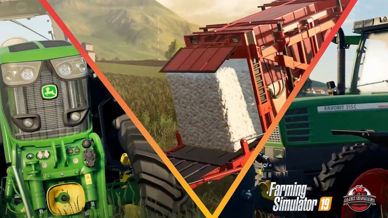 FARMING SIMULATOR 19 TRAILER RACCOLTA COLTURE IL MIO COMMENTO - ALEX FARMER