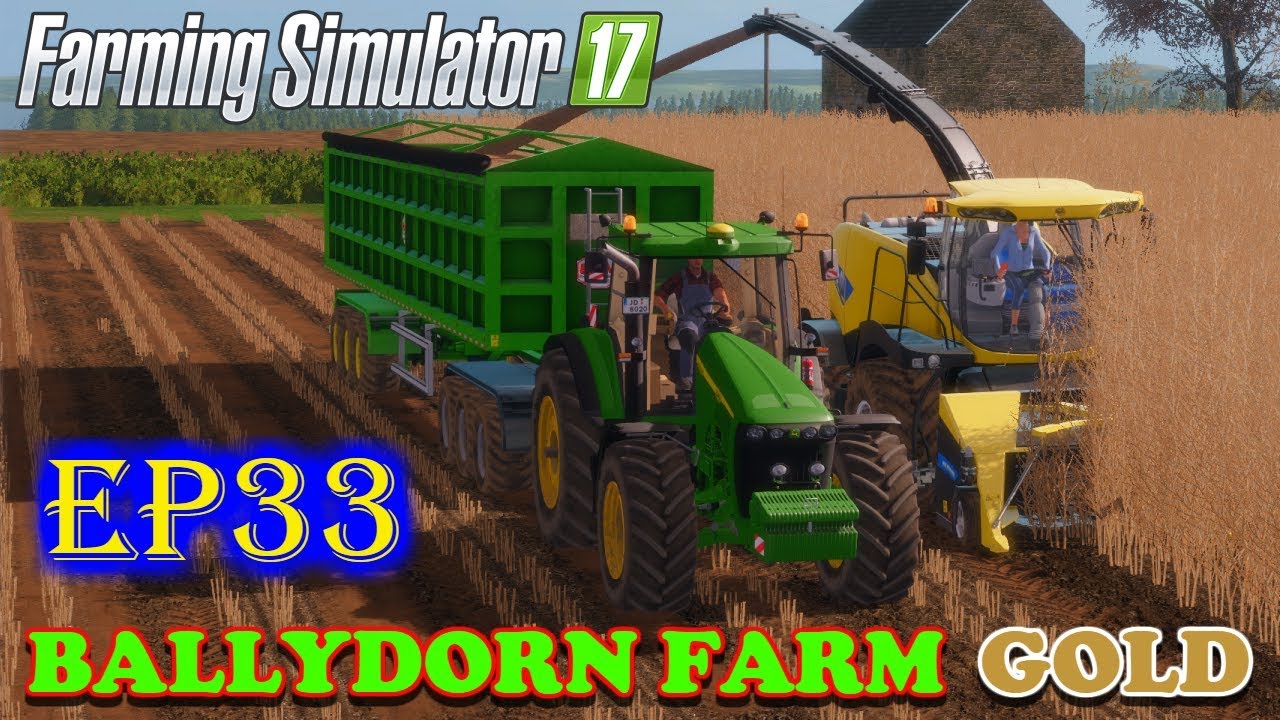 Farming Simulator 17 | Ballydorn Farm Gold | Timelapse | Episode 33 | POPLAR HARVESTING