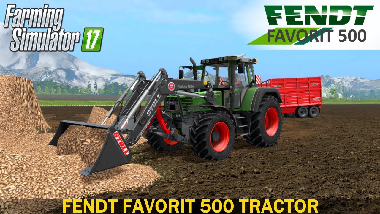Farming Simulator 17 FENDT FAVORIT 500 TRACTOR