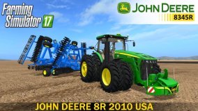 Farming Simulator 17 JOHN DEERE 8R 2010 USA TRACTOR