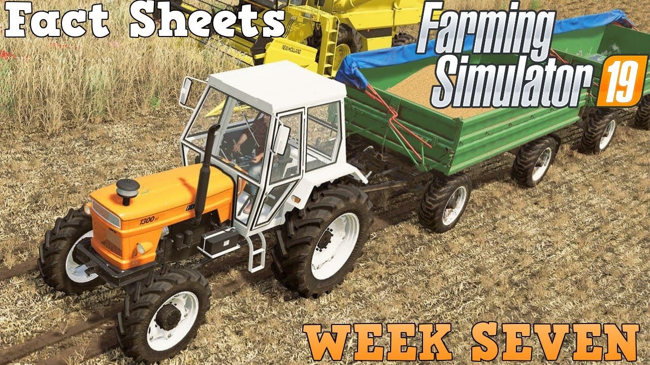Farming Simulator 19 Fact Sheet Friday Week 7
