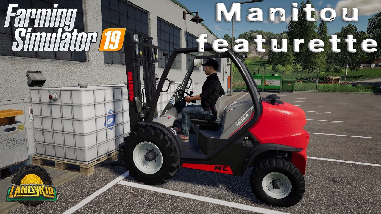 Farming Simulator 19 | Manitou featurette | we have a forklift