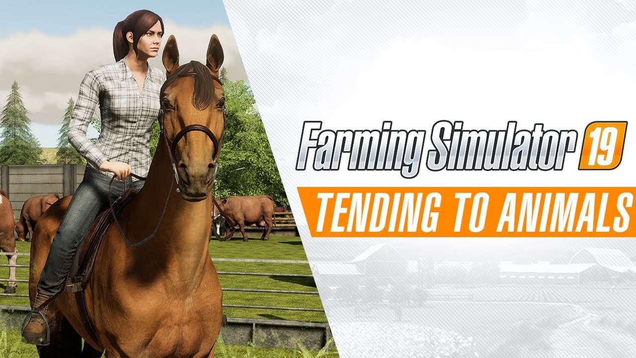 Farming Simulator 19 | Tending to Animals Gameplay Trailer #2