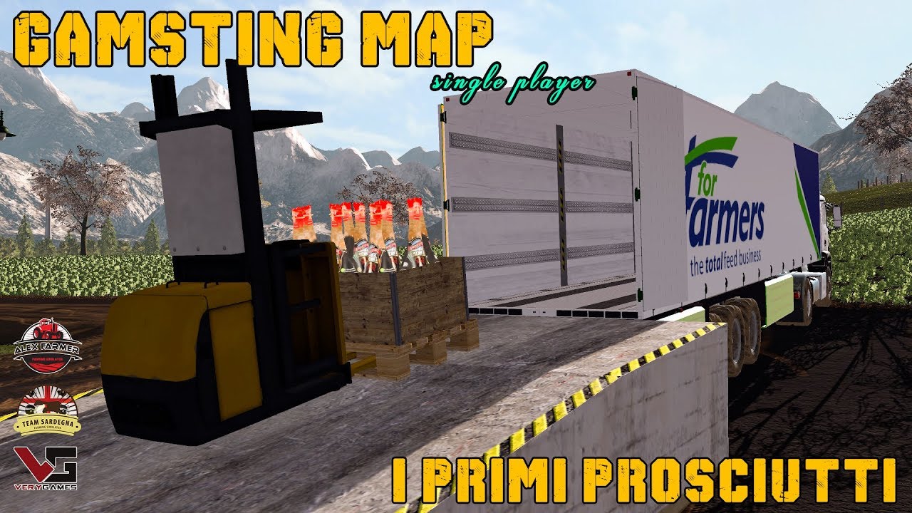 GAMSTING MAP I PRIMI PROSCIUTTI ALEX FARMER FARMING SIMULATOR 17