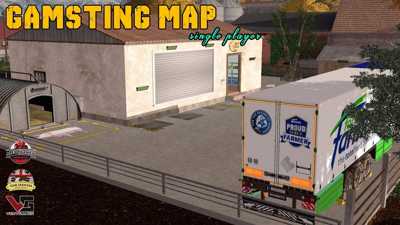 GAMSTING MAP IL MIO NUOVO SALUMIFICIO - ALEX FARMER FARMING SIMULATOR 17