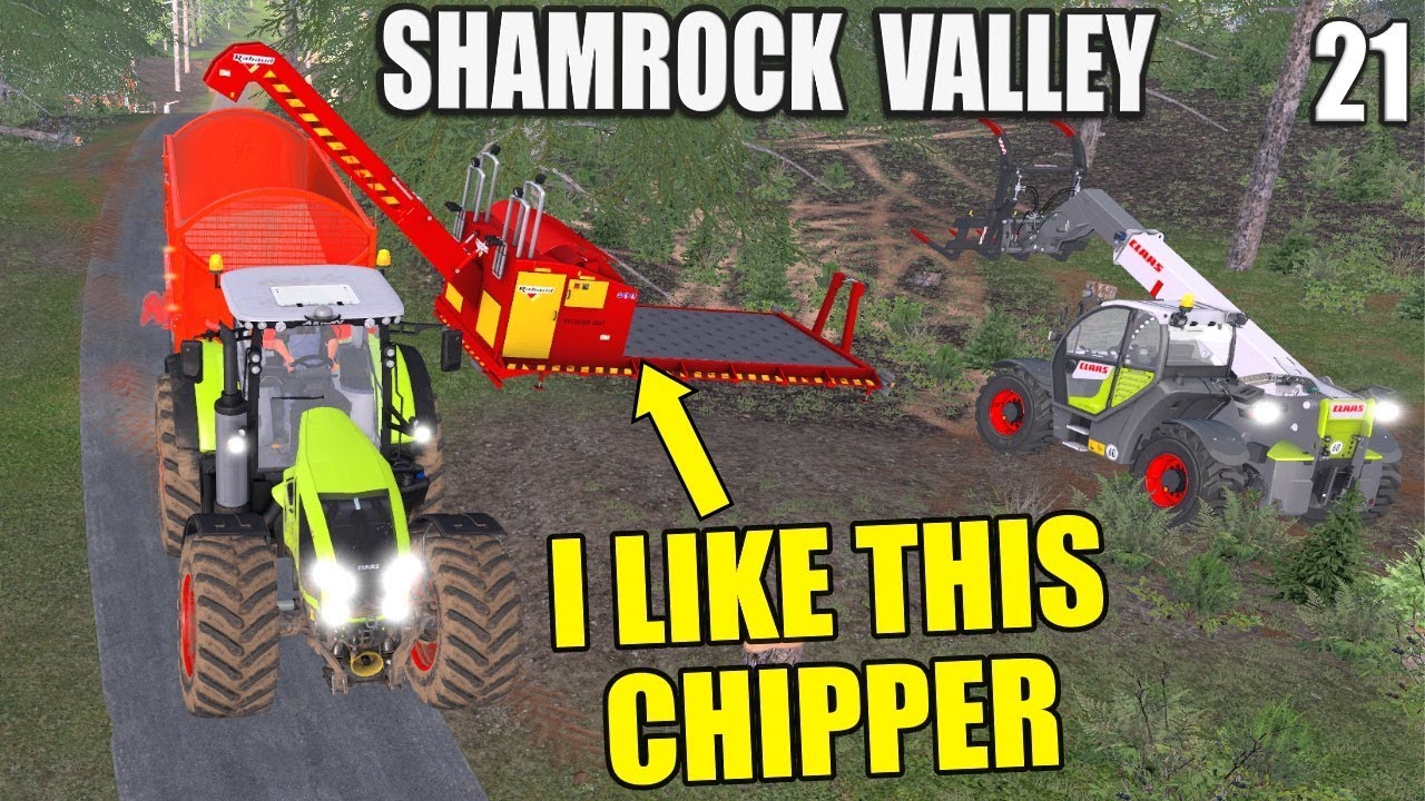 I LIKE THIS CHIPPER!! | Shamrock Valley | Farming Simulator 17 - #21