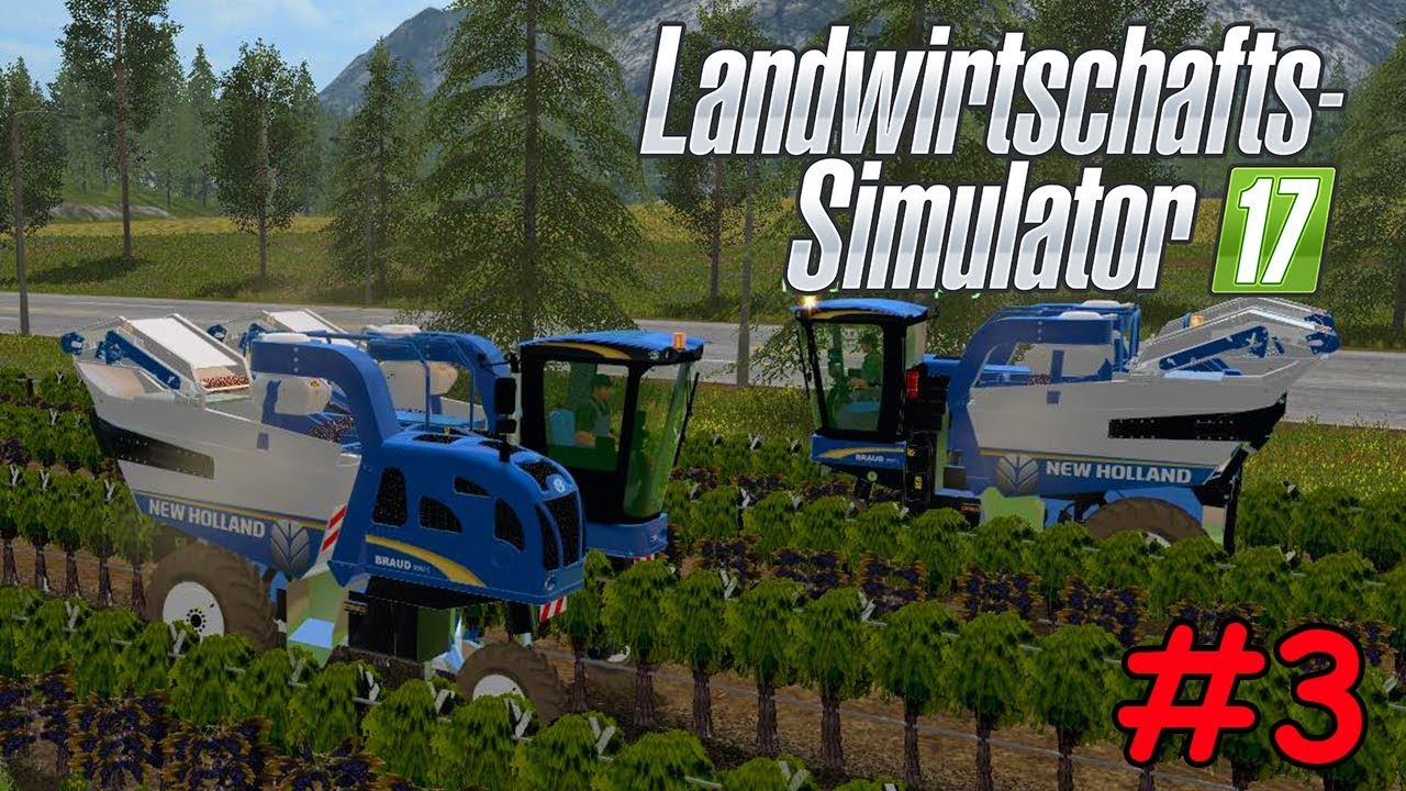 LS17 WEINBAU Teil 3 - WEINTRAUBEN ERNTE | Liongamer1