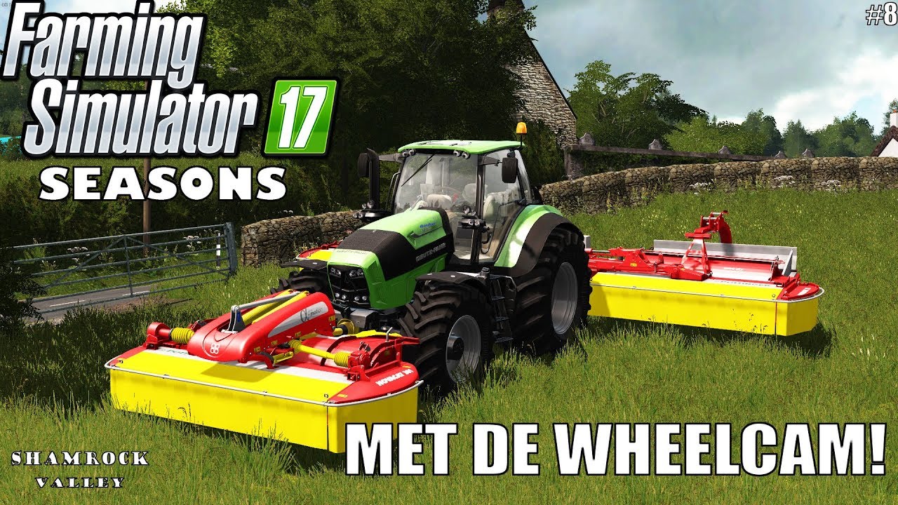 'MET DE WHEELCAM!' Farming Simulator 17 Shamrock Valley Seasons #8