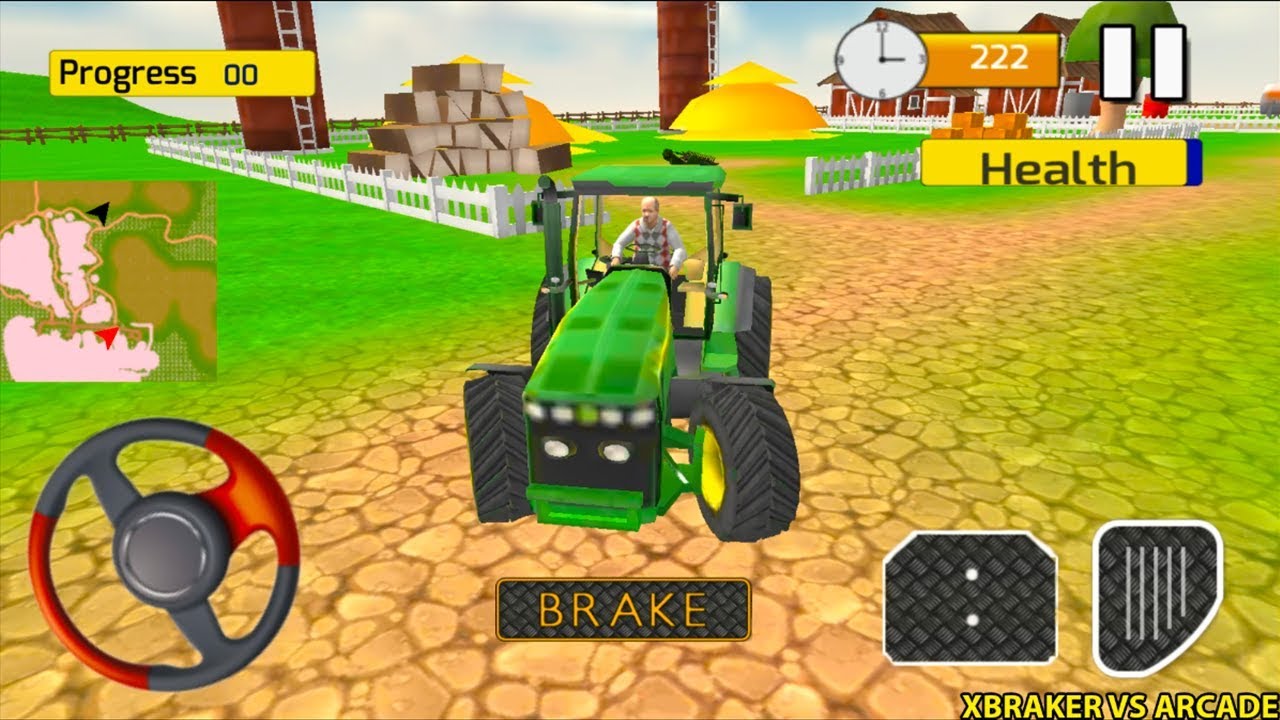 Mega Tractor Simulator - Farmer Life Android Gameplay 2018 #1