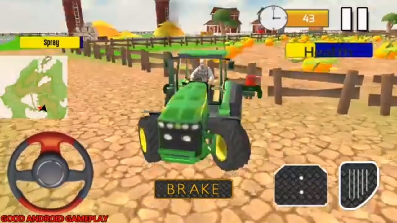 Mega Tractor Simulator - Farmer Life | by Fortune Studios | Android Gameplay FHD