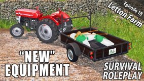 "NEW" EQUIPMENT | Survival Roleplay | Farming Simulator 17 - Letton Farm - Ep 18