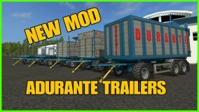 NEW MOD ADURANTE TRAILERS FS17 FIRST LOOK Nice mod