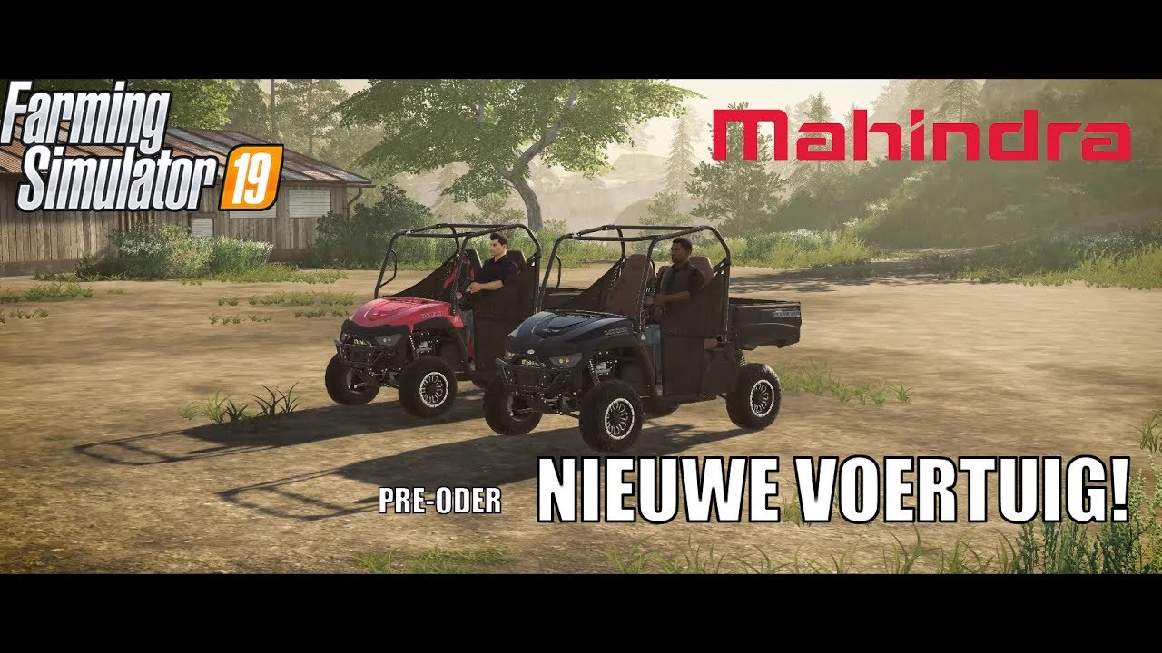 'NIEUW VOERTUIG DE MAHINDRA' Farming Simulator 19