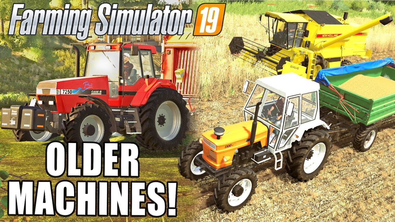 OLDER MACHINES IN FS19! FIAT, CASE & NH | Farming Simulator 19 | Fact Sheets 14-17