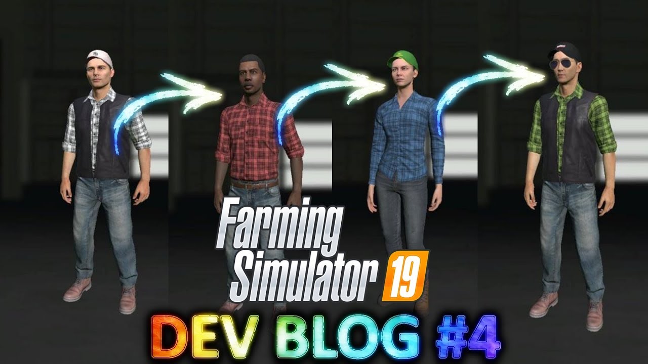 PERSONNALISER SON PERSONNAGE DANS FS19 | FS19 NEWS | DEV BLOG #4