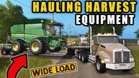 SQUAD'S HAULING CO. DELIVERYING CUSTOM HARVESTING EQUIPMENT!