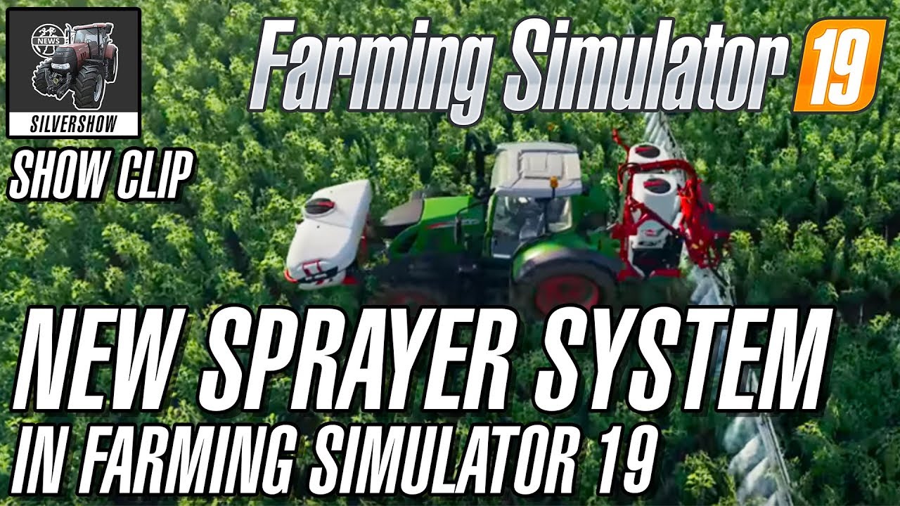 Show Clip: Find Out About The NEW Sprayer Emptying System in Farming Simulator 19