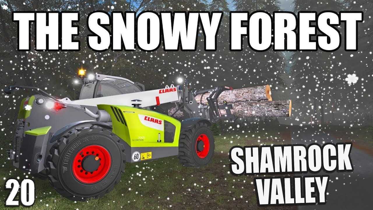 THE SNOWY FOREST | Shamrock Valley | Farming Simulator 17 - #20